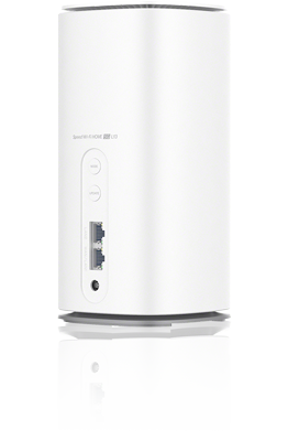 置き型のホームルーター Speed Wi-Fi HOME 5G L13 後ろ
